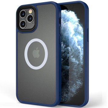 TPU+PC чохол Metal Buttons with MagSafe для Apple iPhone 13 Pro Max (6.7") 54126 фото