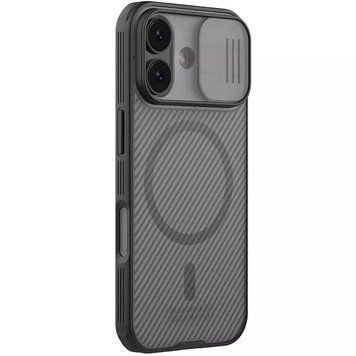 Карбонова накладка Nillkin CamShield Pro Magnetic для Apple iPhone 17 (6.3") 81035 фото
