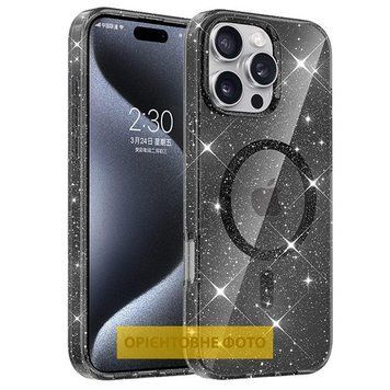 Чохол TPU Eclipse Sparkle (MagFit) для Apple iPhone 16e (6.1") 80813 фото