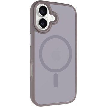 TPU+PC чохол Metal Buttons with MagSafe для Apple iPhone 17 (6.3") 81722 фото
