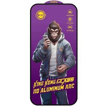 Захисне скло 5D Anti-static Purple (тех.пак) для Apple iPhone 17 Air (6.5") 81622 фото