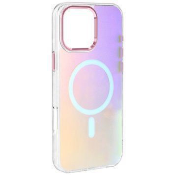 Чохол TPU Lunar Glow (MagFit) для Apple iPhone 16 (6.1") 78258 фото