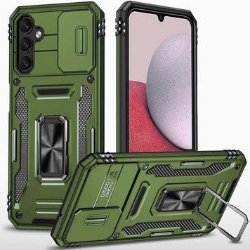Ударостійкий чохол Camshield Army Ring для Samsung Galaxy S24+ 68619 фото