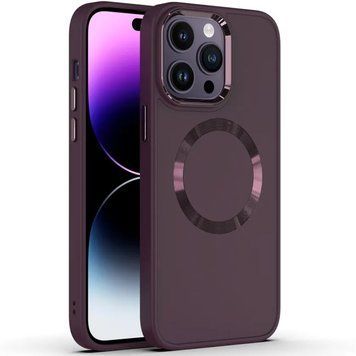 TPU чохол Bonbon Metal Style with MagSafe для Apple iPhone 12 Pro Max (6.7") 64353 фото