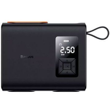 Автомобільний насос Baseus Mega EnergyPump Series Dual Cylinder 6000 mAh (CRNL060001) 79477 фото