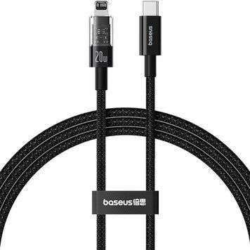 Дата кабель Baseus Gem Fast Charging Type-C to Lightning 20W (2m) (P10373001211-01) 80453 фото