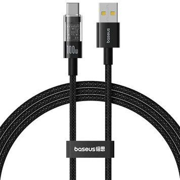 Дата кабель Baseus Gem Fast Charging USB to Type-C 100W (2m) (P10373002111) 74731 фото