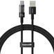 Дата кабель Baseus Gem Fast Charging USB to Type-C 100W (2m) (P10373002111) 74731 фото 1