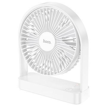 Настільний вентилятор Hoco HX65 ultra-thin desktop fan 2000 mAh 78739 фото