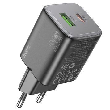 МЗП Hoco N41 Almighty PD20W+QC3.0 (1USB-A/1C) 71120 фото