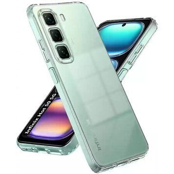 TPU чохол Epic Transparent 1,5mm Full Camera для Infinix Hot 50 Pro 77701 фото