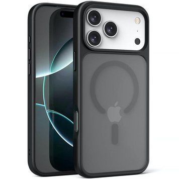 TPU+PC чохол Metal Buttons with MagSafe для Apple iPhone 17 Pro Max (6.9") 81725 фото