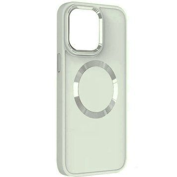 TPU чохол Bonbon Metal Style with MagSafe для Apple iPhone 14 (6.1") 64357 фото