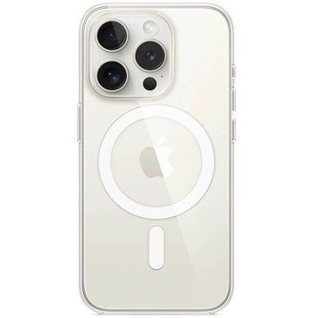 Чохол TPU Clear Case with MagSafe для Apple iPhone 14 Pro (6.1") 73544 фото