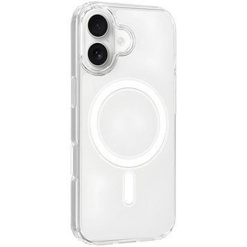 Чохол TPU Clear Case with MagSafe для Apple iPhone 16 (6.1") 73550 фото