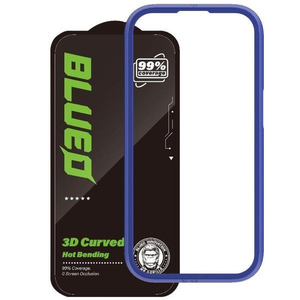 Захисне 3D скло Blueo Hot Bending New для Apple iPhone 15 Pro (6.1") 81528 фото