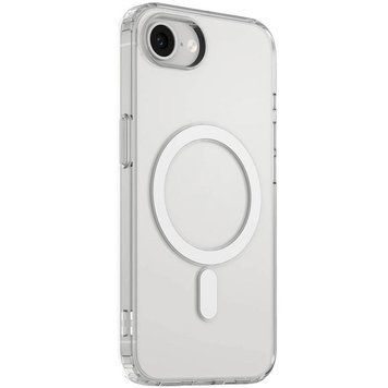 Чохол TPU Clear Case with MagSafe для Apple iPhone 16e (6.1") 80182 фото