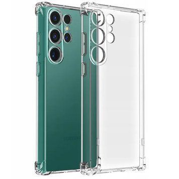 TPU чохол GETMAN Ease logo посилені кути Full Camera для Samsung Galaxy S25 Ultra 75545 фото