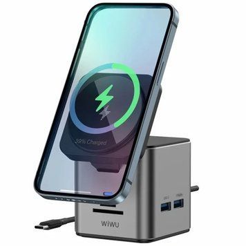 БЗП + HUB WIWU Wi-W025 Cube 9in1 USB-C 71966 фото