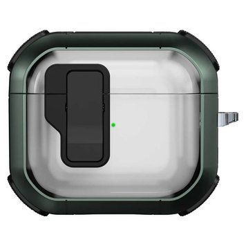 Футляр протиударний Locking Button для навушників Airpods 4 79158 фото