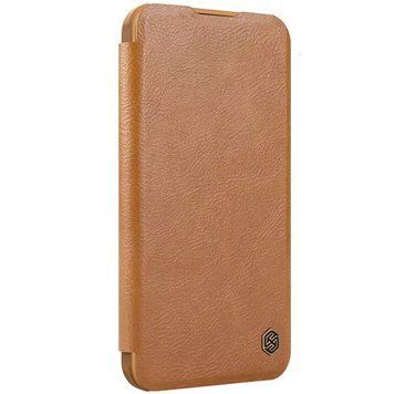 Шкіряний чохол-книжка Nillkin Qin Prop для Apple iPhone 16 Pro (6.3") 74664 фото