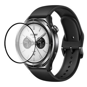 Полімерна плівка 3D (full glue) (тех.пак) для Xiaomi Watch S4 77661 фото