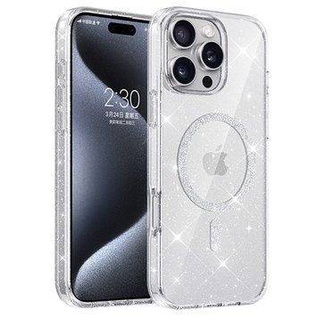 Чохол TPU Eclipse Sparkle (MagFit) для Apple iPhone 16 Pro Max (6.9") 77646 фото
