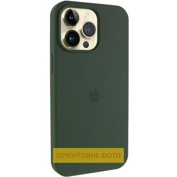 Чохол Silicone Case (AA) Logo with MagSafe для Apple iPhone 16 (6.1") 80644 фото