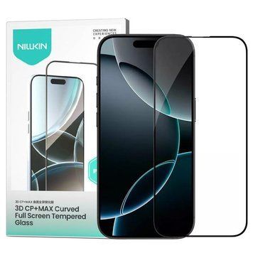 Захисне скло Nillkin (CP+ max 3D) (full glue) для Apple iPhone 16 Pro (6.3") 78719 фото