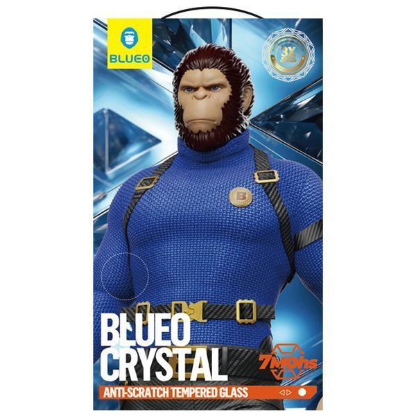 Захисне 2.5D скло Blueo Crystal Anti-Scratch для Apple iPhone 16 Pro (6.3") 73490 фото
