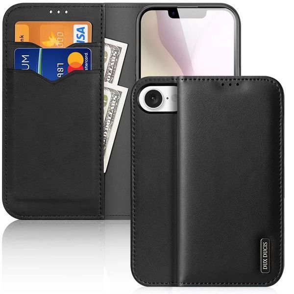 Чохол-книжка Dux Ducis Hivo для Apple iPhone 16e (6.1") 77171 фото