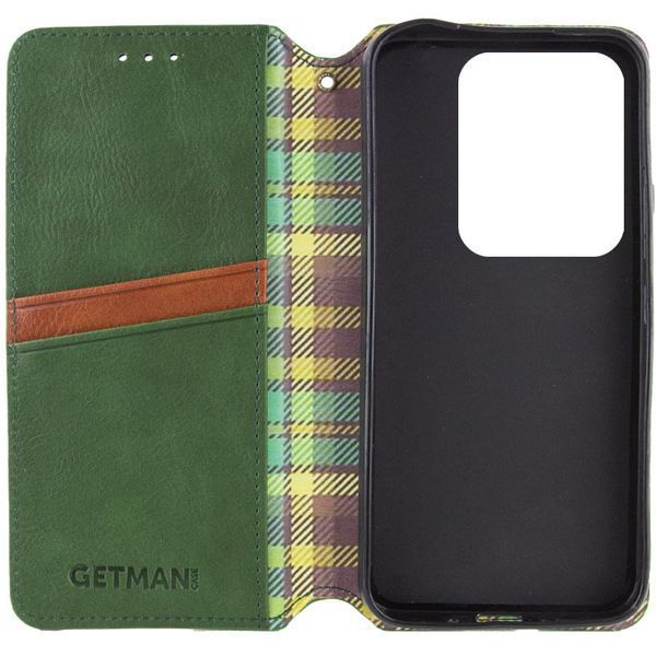 Шкіряний чохол-книжка GETMAN Cubic (PU) для Xiaomi Redmi Note 13 Pro 4G / Poco M6 Pro 4G 70310 фото