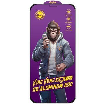 Захисне скло 5D Anti-static Purple (тех.пак) для Apple iPhone 11 / XR (6.1") 74288 фото
