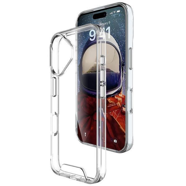 Чохол TPU Space Case transparent для Apple iPhone 16 (6.1") 72051 фото