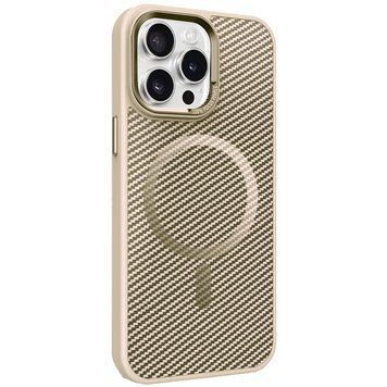 Чохол TPU+PC Carbon Mirage with MagSafe для Apple iPhone 15 Pro Max (6.7") 78109 фото