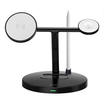 БЗП WIWU Wi-W032 Magnetic 4 in 1 Cableless Charger 78002 фото