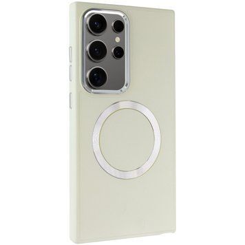 TPU чохол Bonbon Metal Style with MagSafe для Samsung Galaxy S24 Ultra 68647 фото