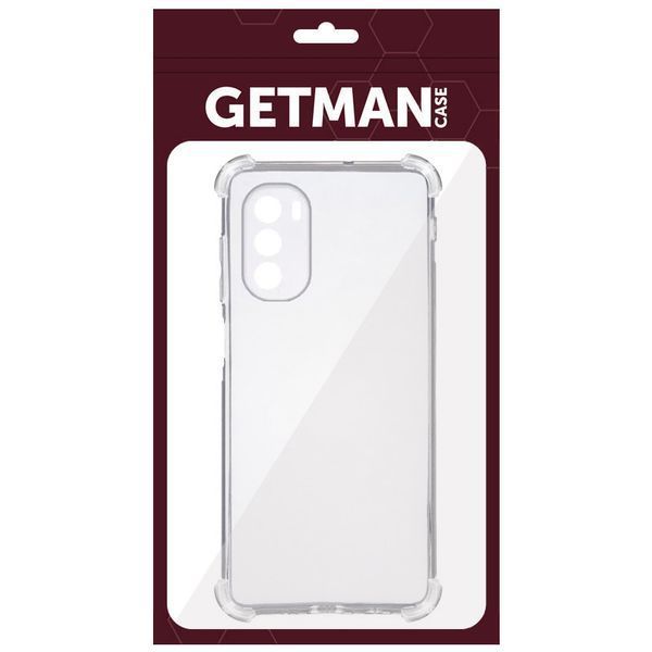 TPU чохол GETMAN Ease logo посилені кути Full Camera для Motorola Moto G41 71842 фото